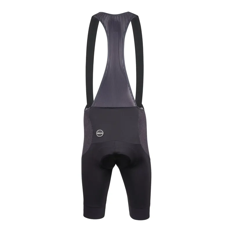 Nalini Dyneema Bib Short : Grey / Black-1