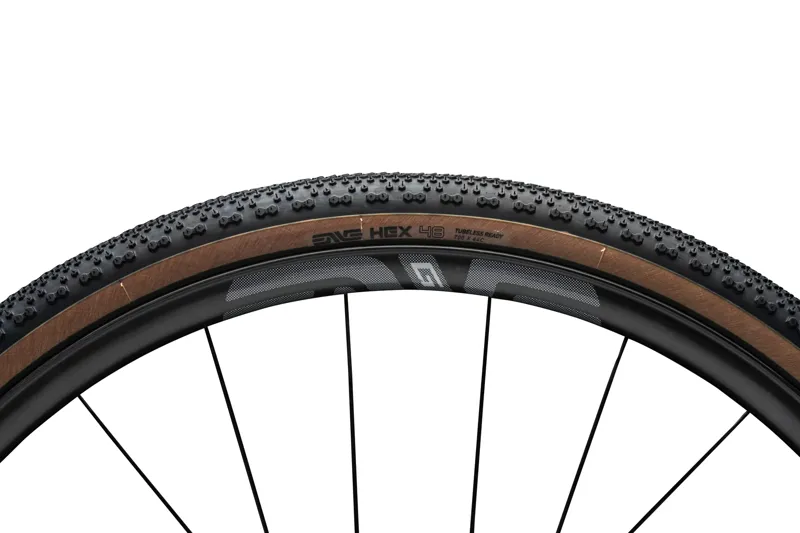 ENVE Hex Carapace Gravel Tyre in Black and TAN-3