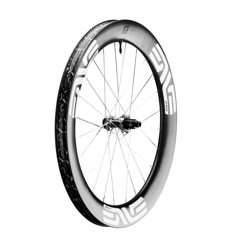 Enve G SES 6.7 PRO Aerodynamic Gravel Wheels : White Decal-2