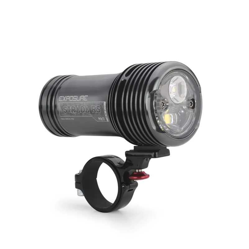 Exposure STRADA MK11 RS RoadSport AKTiv Front Light : Gunmetal Black