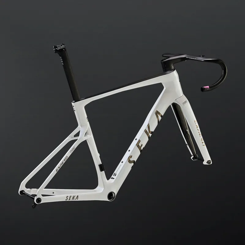 2027 SEKA ExAero RDC Road Frameset : Marble White