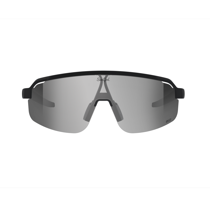 SunGod FORTY2s : Black / IRIS HV SMOKE Photochromic Sunglasses-1