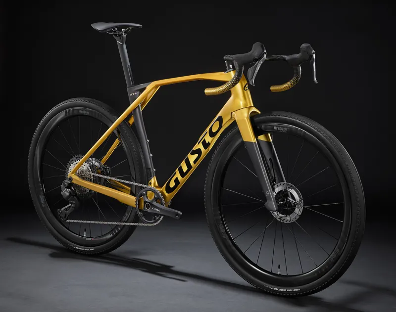 Gusto GTG PRO TE Gravel Bike : Team Gold-1