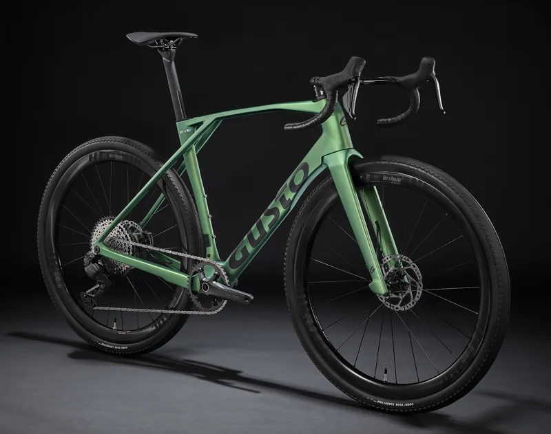 Gusto GTG SPORT TE Gravel Bike : Forest Green-1