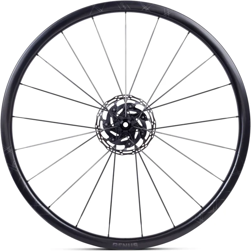 ERE Genus II SL30-R Carbon Road Disc Wheelset : Black-1