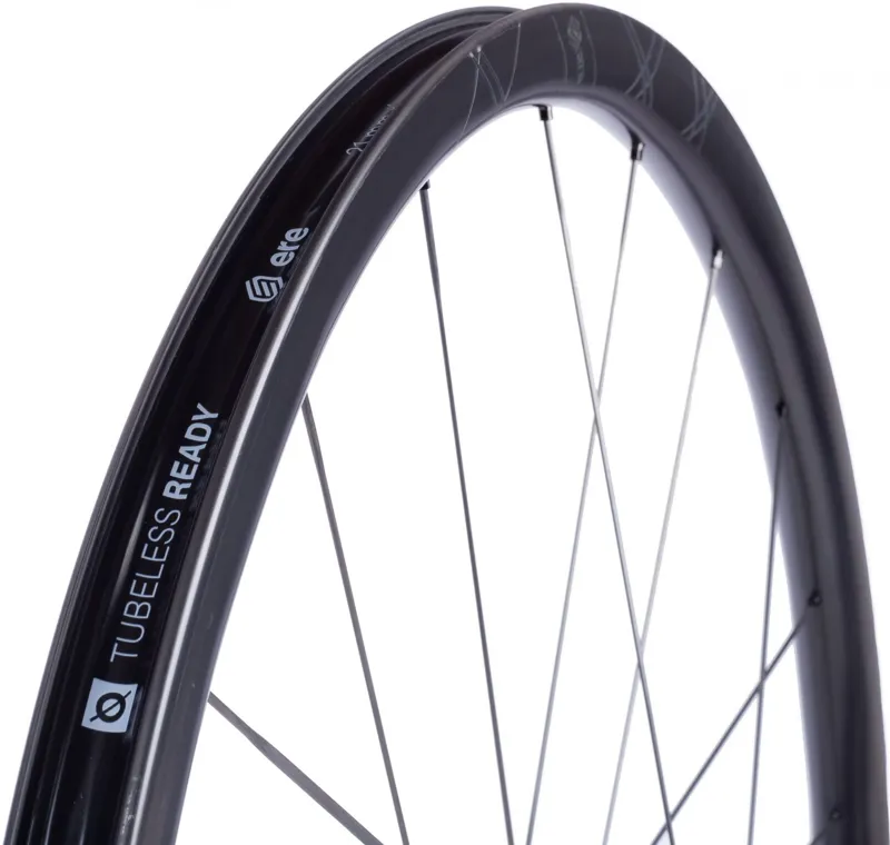 ERE Genus II SL30-R Carbon Road Disc Wheelset : Black-3