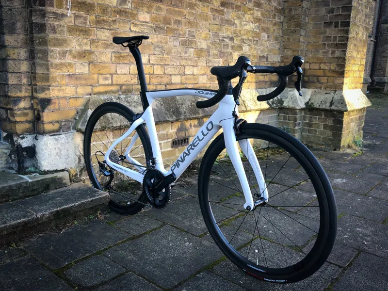 Pinarello Dogma F12 RIM Ultegra with Most UF C40 in 53cm : OSIUM WHITE-1