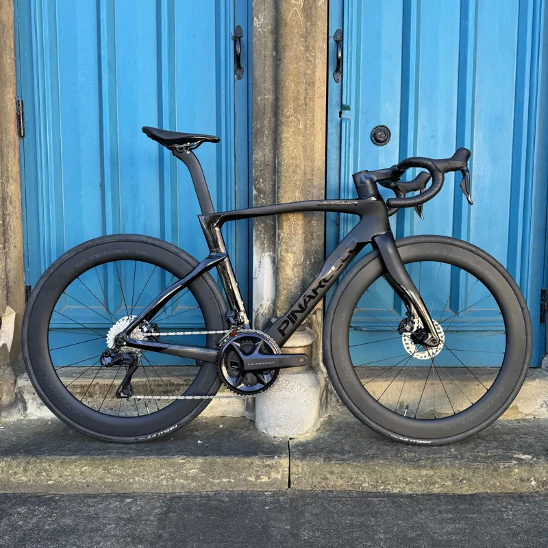 Dogma F Disc : Ultegra Di2 and Ultegra C60 : BOB Black : 53cm