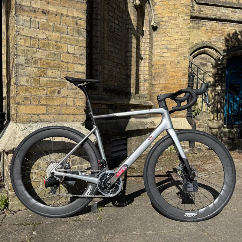 Officine Mattio OM1 RT Build : RED AXS + ZIPP 404 Firecrest : Silver