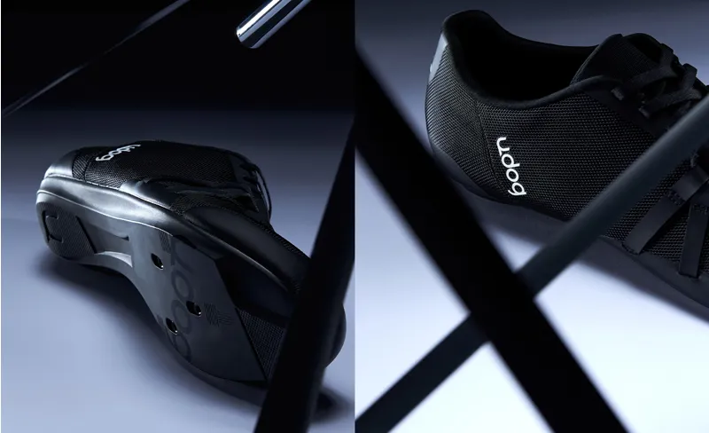 UDOG TENSIONE Road Cycling Shoes : Pure Black-12
