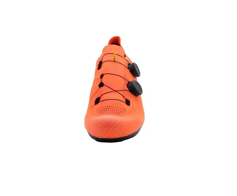 DMT KR0 Engineered Knit Road Cycling Shoes : Coral Orange-3