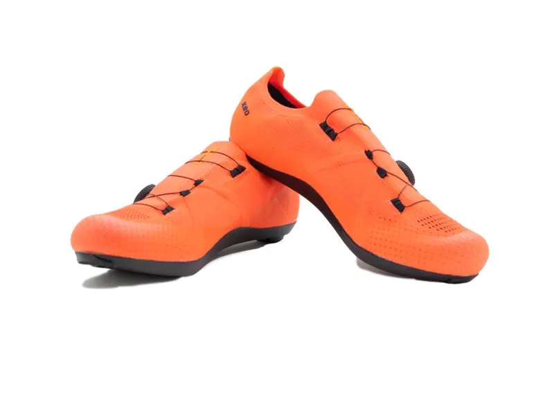 DMT KR0 Engineered Knit Road Cycling Shoes : Coral Orange-2