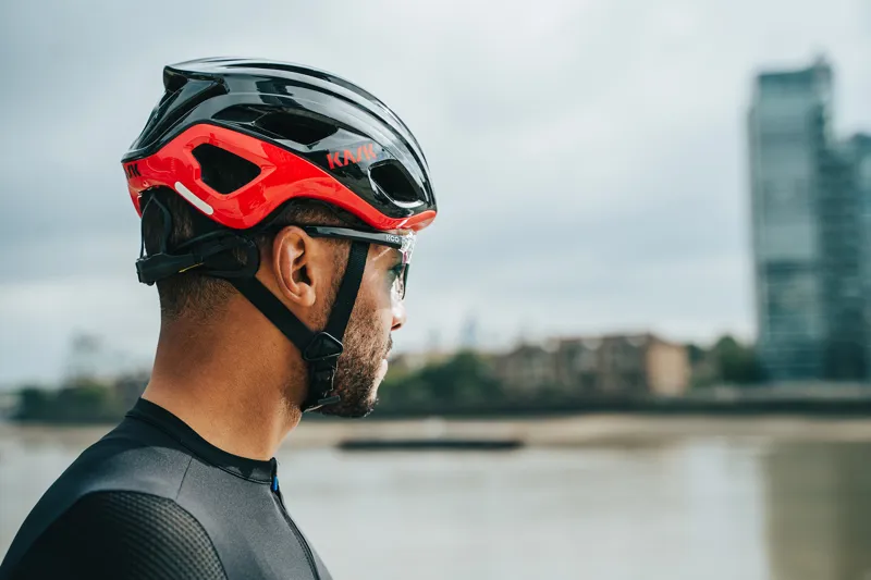 Kask Mojito3 Road Cycling Helmet : Bi-Colour : BLACK / RED-4