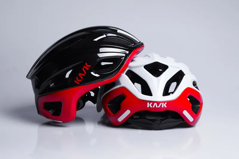 Kask Mojito3 Road Cycling Helmet : Bi-Colour : BLACK / RED-1