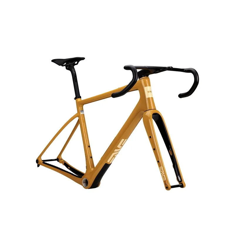 Enve MOG Gravel Frame Kit : Compass Yellow-3