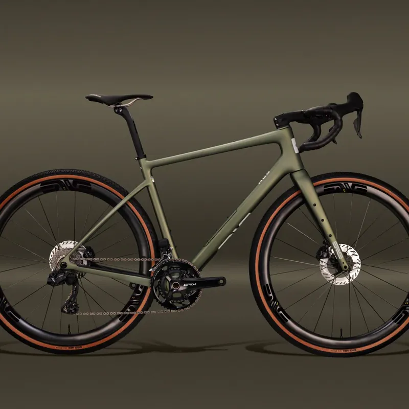 Enve MOG Gravel Frame Kit : Topo Green