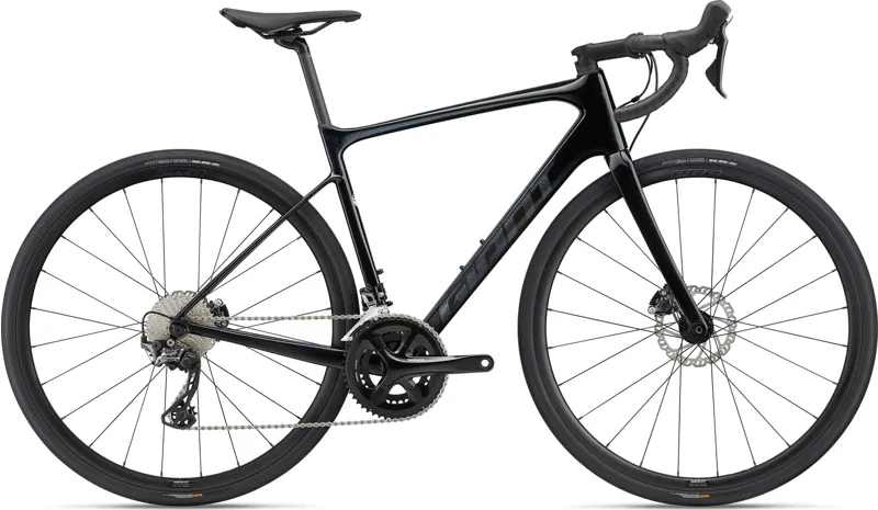 2022 Giant Defy Advanced 1 Carbon Road Bike: Carbon Smoke Starry Night