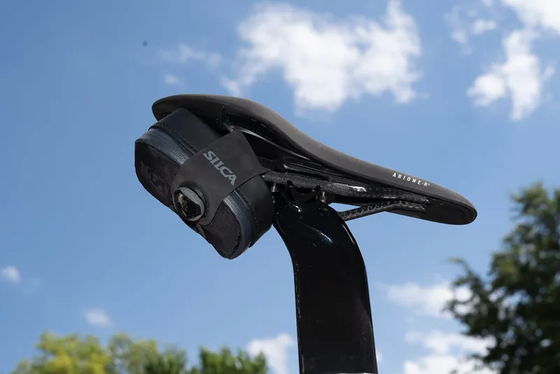 Silca Mattone BOA Seat Pack in Black and Grey-5