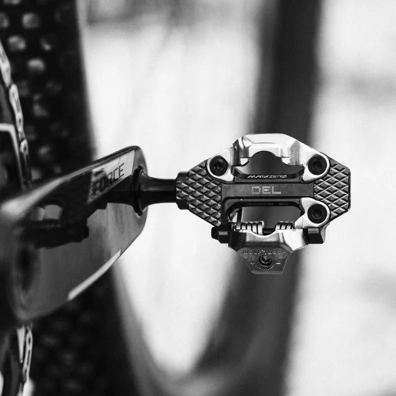 Wolf Tooth MKØ DEL Gravel Clipless Pedals in Stealth Grey-7