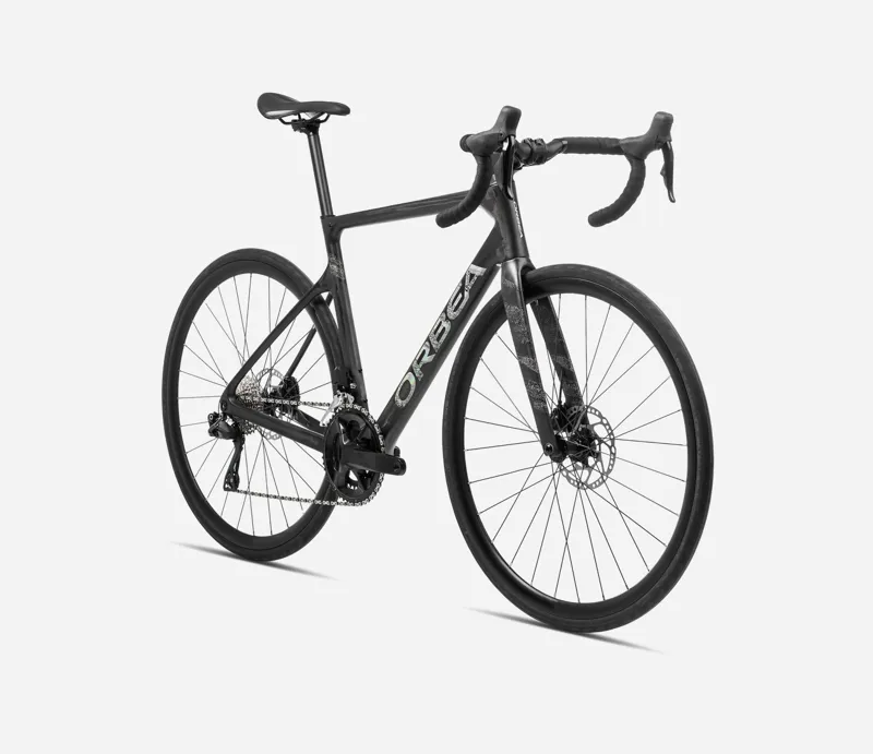 2023 Orbea Orca M30i Carbon Road bike with Shimano 105 Di2 in Black-2
