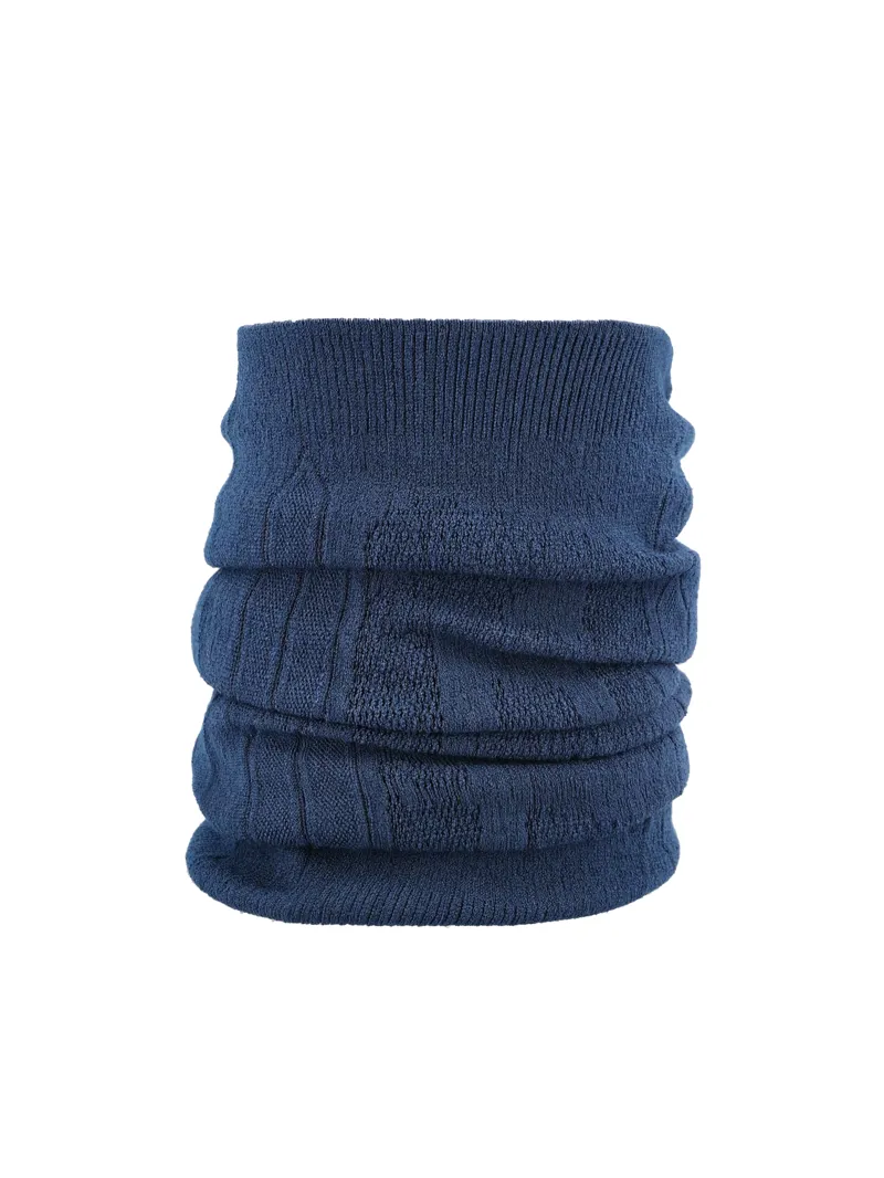 Q36.5 Seamless Neck Cover and Headband : Navy Blue