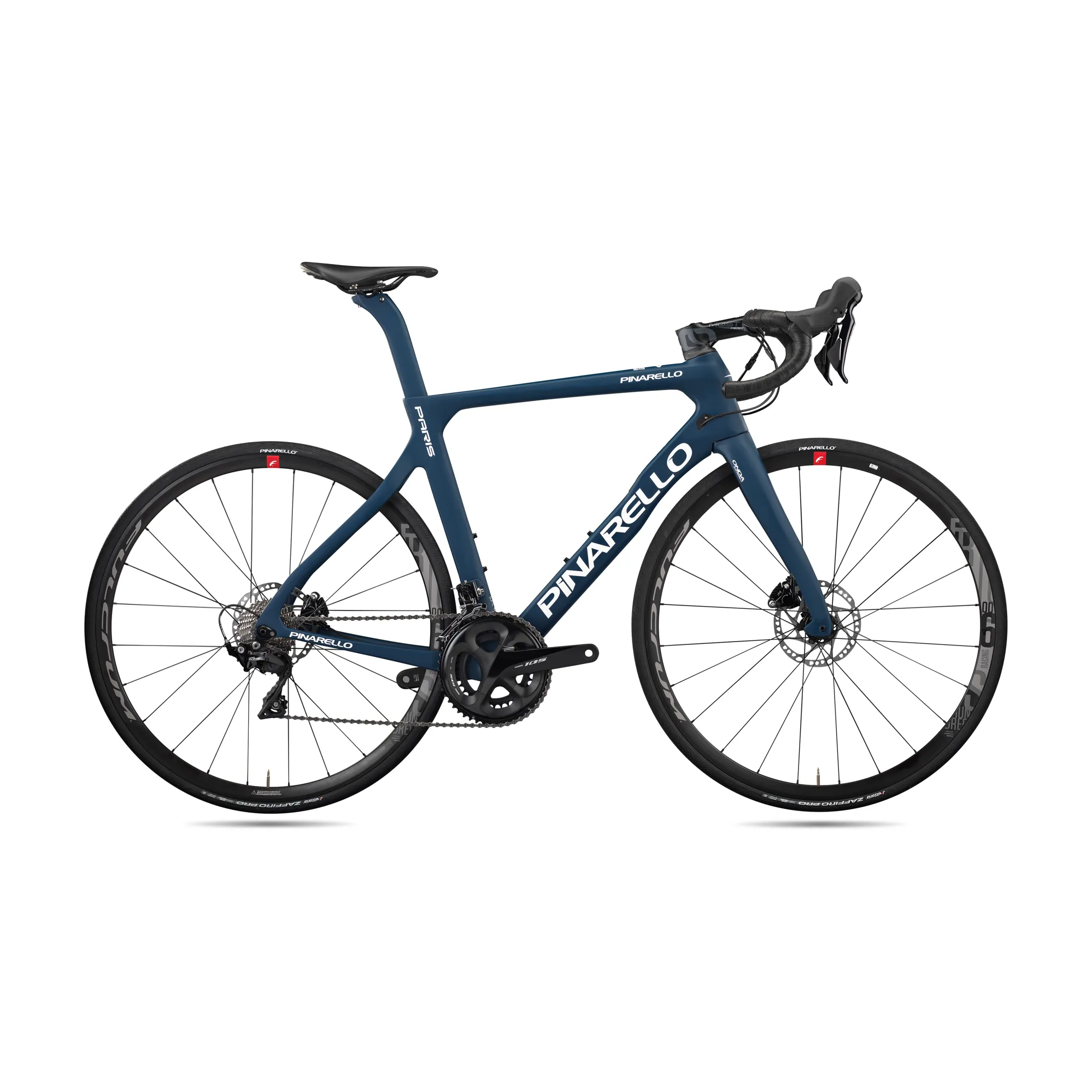 2023 Pinarello PARIS DISC Carbon Road Bike with ULTEGRA in BLUE