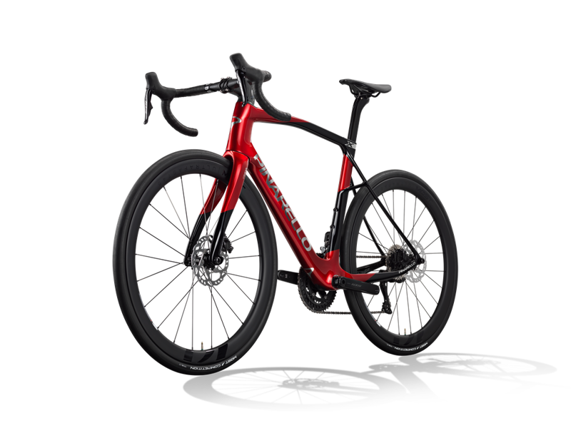 Pinarello X5 with Shimano 105 Di2 and MOST Carbon UF45 : STARRY RED-2