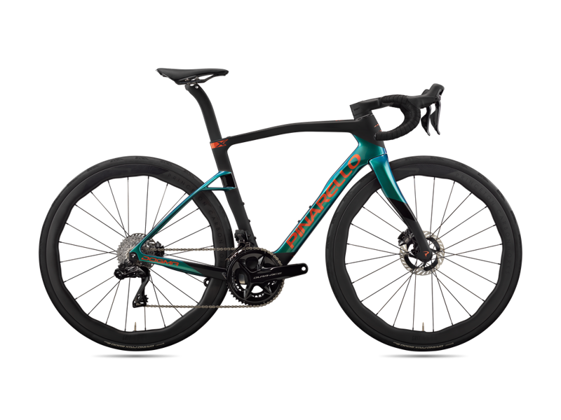 2027 Dogma X with Dura Ace Di2 and Princeton GRIT 4540 in Jade Eclipse