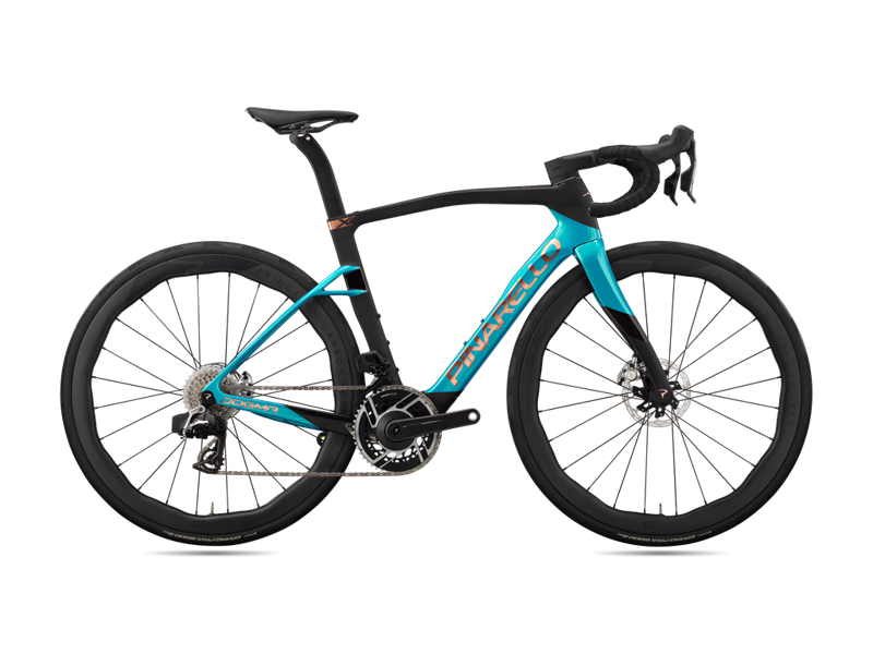 2027 Dogma X with SRAM Red AXS and Princeton GRIT 4540 in Aqua Veil