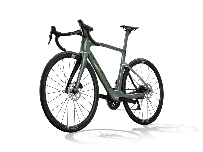 2027 Pinarello F3 105 Di2 Carbon Road Bike : Emerald Shift-1