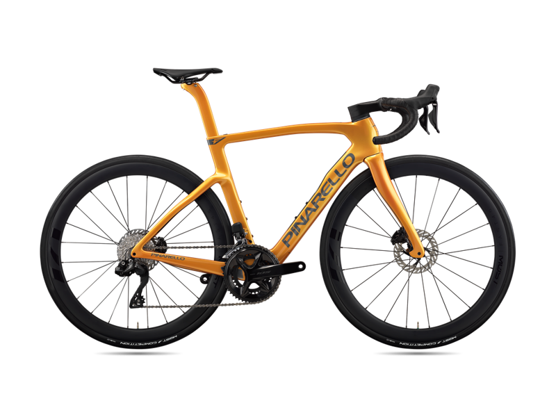 2027 Pinarello F5 105 Di2 + Ultrafast 45 Wheels : Fire Opal-1