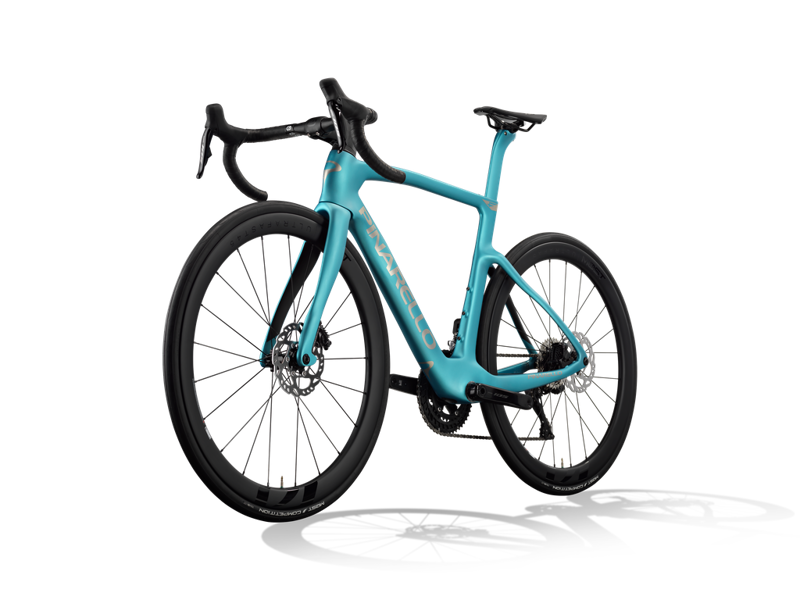 2027 Pinarello F5 105 Di2 + Ultrafast 45 Wheels : Azzurra Lumina-2