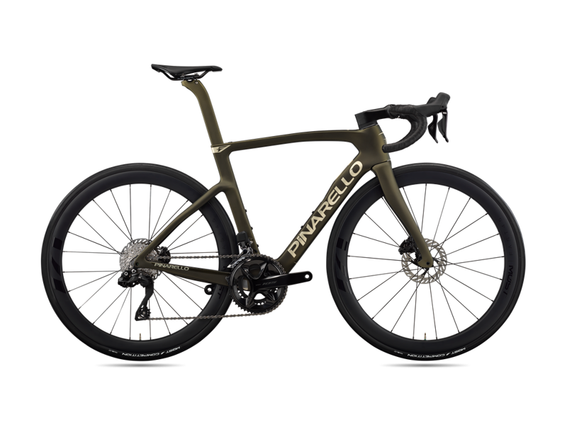 2027 Pinarello F5 105 Di2 + Ultrafast 45 Wheels : Bronze Mirage-1