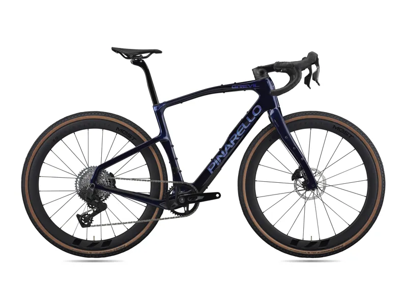 Pinarello Grevil F5 : SRAM Rival AXS 1x13 XPLR : Lapland Sky