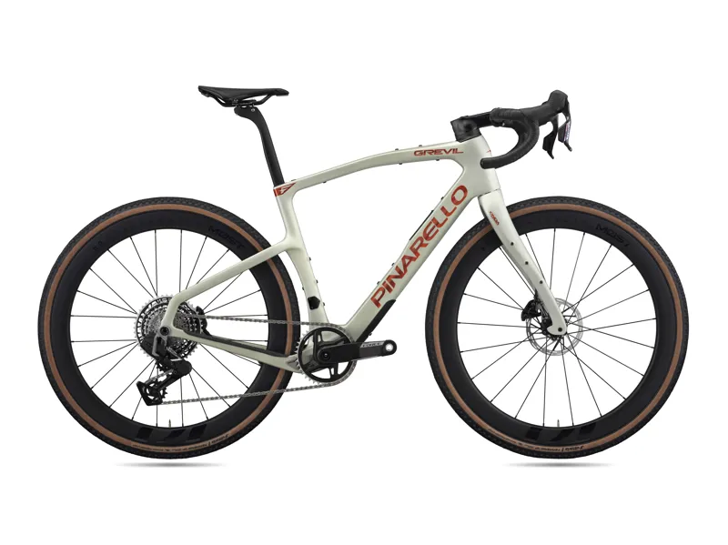 Pinarello Grevil F7 : SRAM Force AXS 1x13 XPLR : Moab Amber