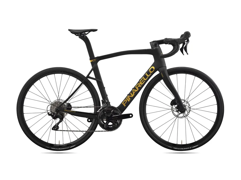 2027 Pinarello X1 with Shimano Wheels and 105 Groupset : Racing Black