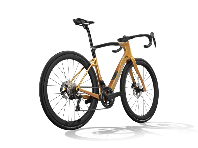 2027 Pinarello X7 with MOST UF45 wheels and ULTEGRA Di2 : Atlas Glow-2