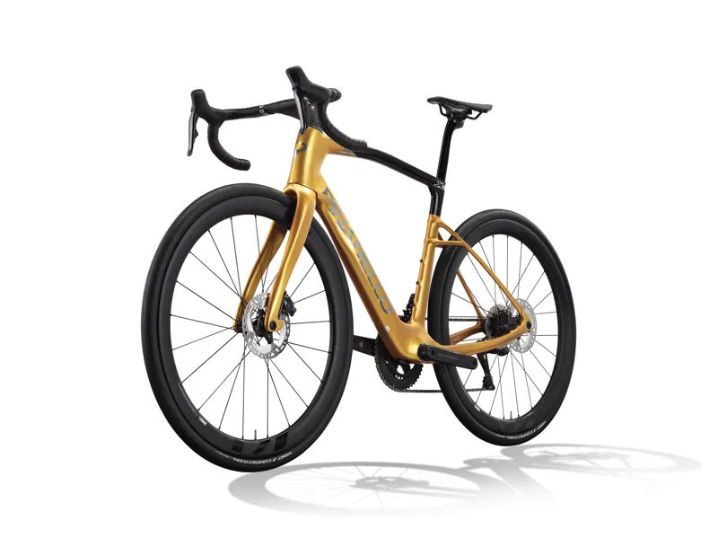 2027 Pinarello X7 with MOST UF45 wheels and ULTEGRA Di2 : Atlas Glow-1