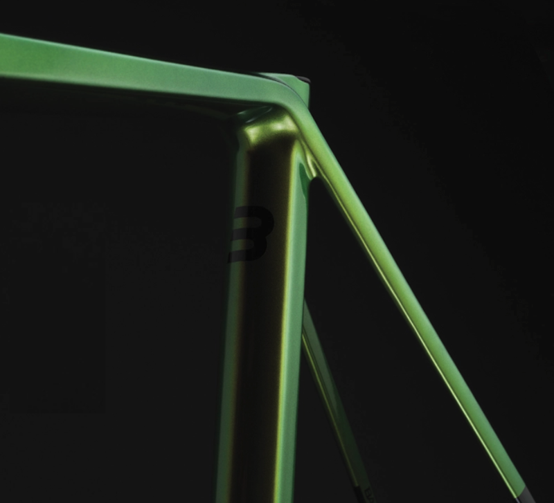 2023 Basso PALTA II Gravel Bike : EKAR + SHAMAL : Poseidon Green -9