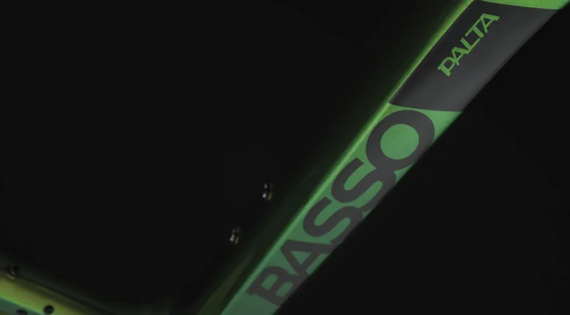 2023 Basso PALTA II Gravel Bike : EKAR + SHAMAL : Poseidon Green -11