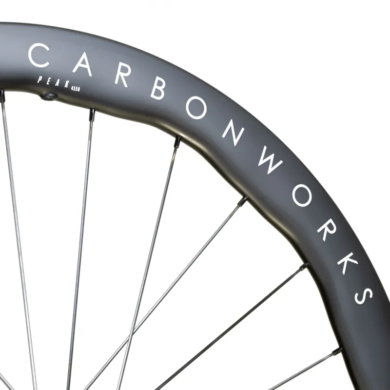 Princeton Carbonworks Peak 4550 EVO Wheels : Tactic TR01 Hubs : WHITE-2