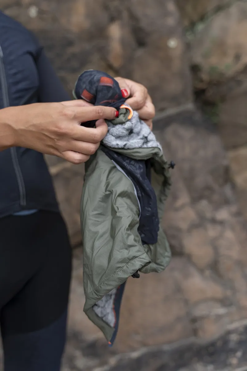 Q365 WOMENS Adventure Insulation Vest : OLIVE GREEN-3