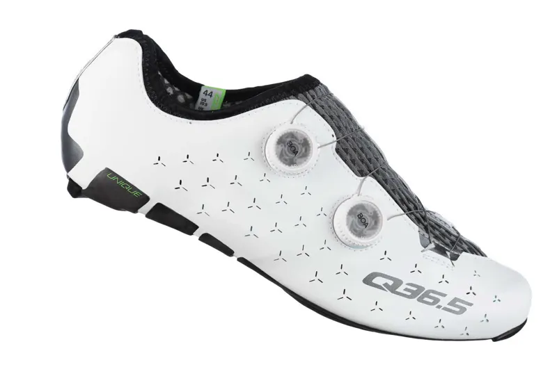 Q36.5 UNIQUE ROAD Shoes in WHITE : Unisex Road Cycling Shoes-1