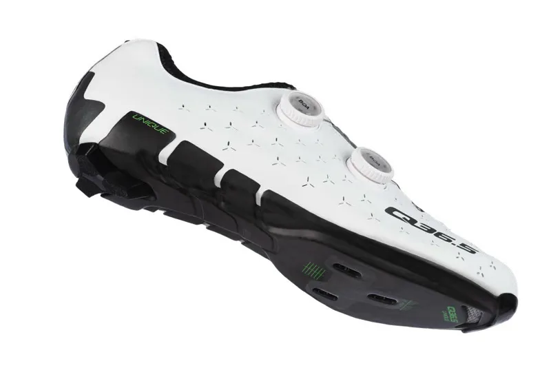 Q36.5 UNIQUE ROAD Shoes in WHITE : Unisex Road Cycling Shoes-2