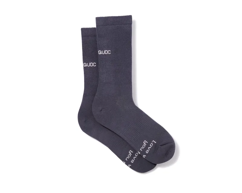 QUOC All-Road Socks : CHARCOAL