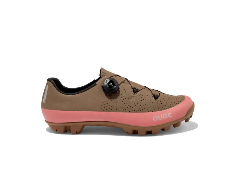 QUOC Gran Tourer II Gravel and Adventure Cycling Shoes : Pink-1
