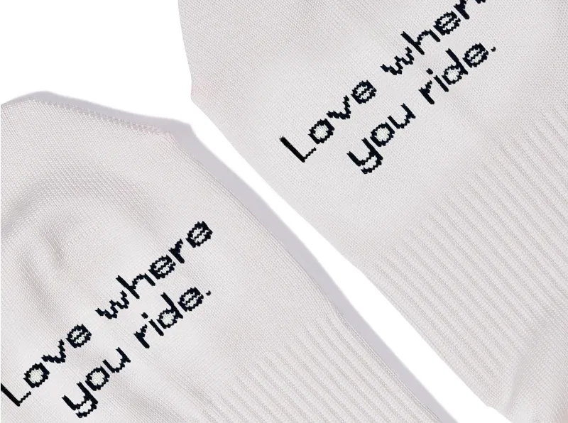 QUOC Performance Road Socks : WHITE-2