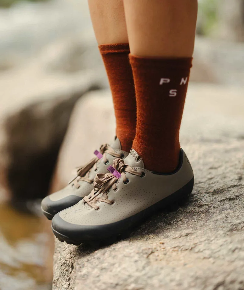 QUOC Gran Tourer XC LACE Gravel and Adventure Shoes : CHESTNUT-5