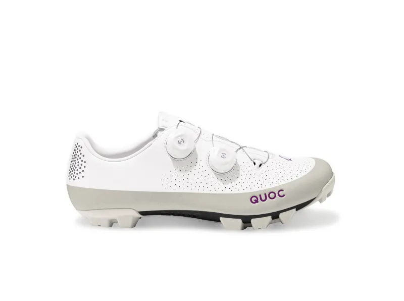 Quoc Gran Tourer XC Gravel and Adventure Shoes : CHALK-1