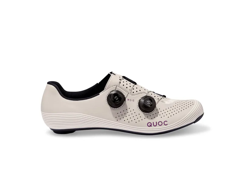 QUOC M3 SPORT Road Cycling Shoes : Chalk-2
